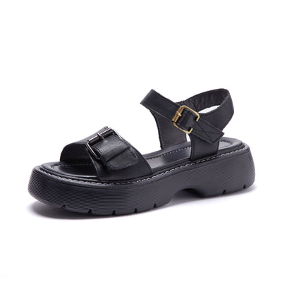 Sandalias Plataforma Velcro Casual - Comodidad de Verano - Image 3