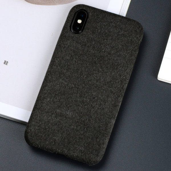Funda para iPhone de Franela Sólida - Protección Otoño e Invierno - Image 16
