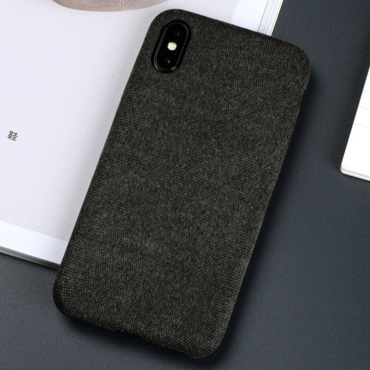 Funda para iPhone de Franela Sólida - Protección Otoño e Invierno - Image 16
