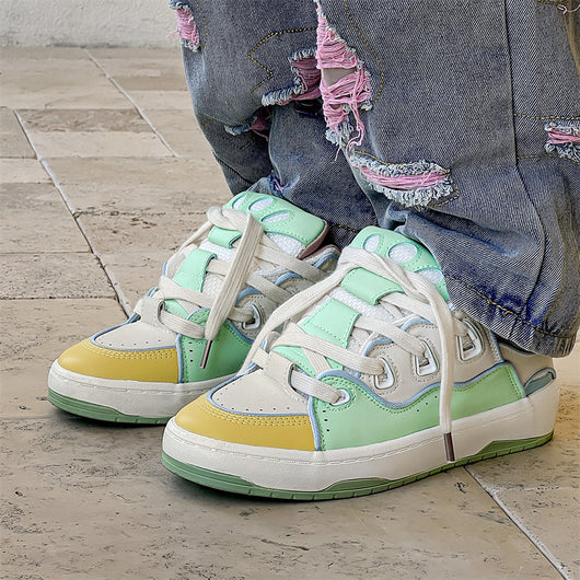 Tenis Retro Unisex Antideslizantes - Estilo Vintage para Parejas - Image 2