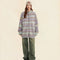 Cardigan Tejido con Rayas Degradadas en Colores