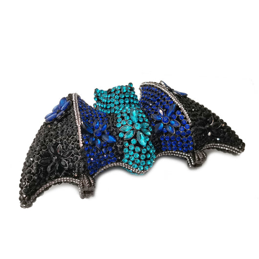 Bolso de Noche Lujo Diamante Murciélago Halloween - Image 3
