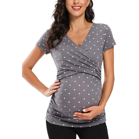 Camiseta de Maternidad y Lactancia para Yoga y Fitness - Image 4