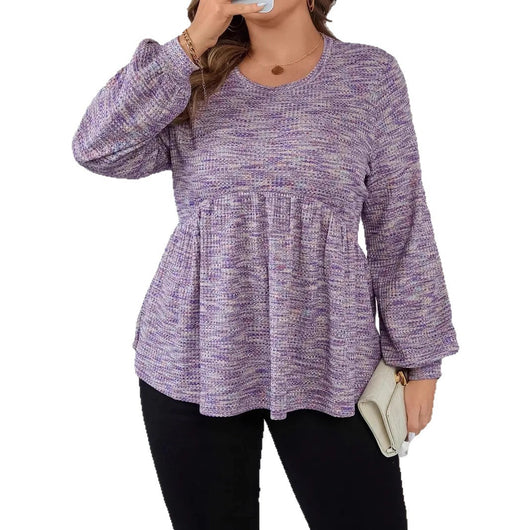 Blusa Tie-Dye con Volantes y Mangas Farol - Image 5