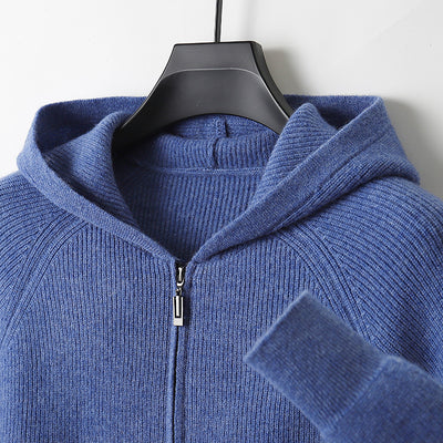 Chaqueta de Punto Suelta y Cálida para Hombre - Image 7