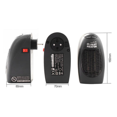 Calefactor Eléctrico Mini Giratorio 360° - Calor Portátil Instantáneo - Image 3