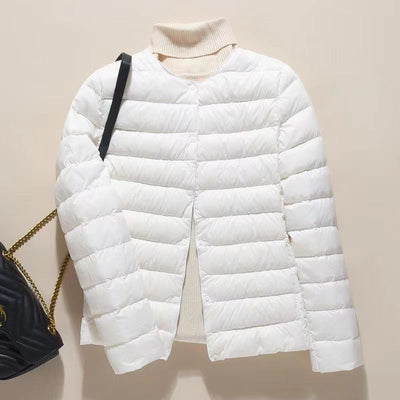 Chaqueta Corta Acolchada de Algodón para Mujer - Ligera y Cálida - Image 12