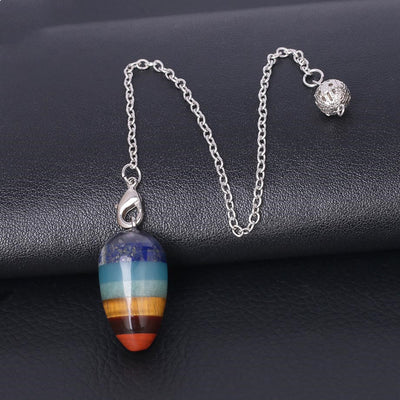 Péndulo de Lapislázuli con Chakras Equilibrados - Image 13