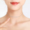 Collar de Plata 925 con Diamantes Incrustados - Lujo Ligero para Influencers