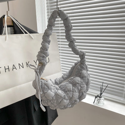 Bolso Bandolera Plisado Cloud - Versátil y Elegante para Todos tus Estilos - Image 14