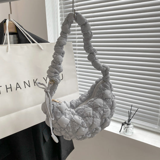 Bolso Bandolera Plisado Cloud - Versátil y Elegante para Todos tus Estilos - Image 14