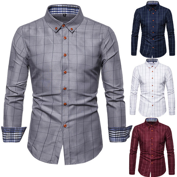Camisa de Manga Larga con Cuello Cuadrado