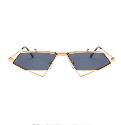 Gafas de Sol Retro Vibrantes con Tecnología Oscilante - Diseño Coreano para Mujer - Image 4