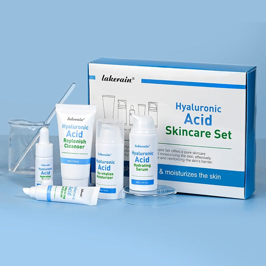Set Completo de Ácido Hialurónico para Hidratación Facial Profunda
