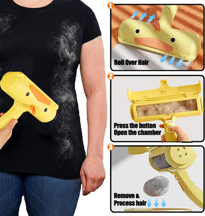 Removedor de Pelos para Mascotas - Rodillo Reutilizable 2 en 1 para Muebles y Ropa - Image 7