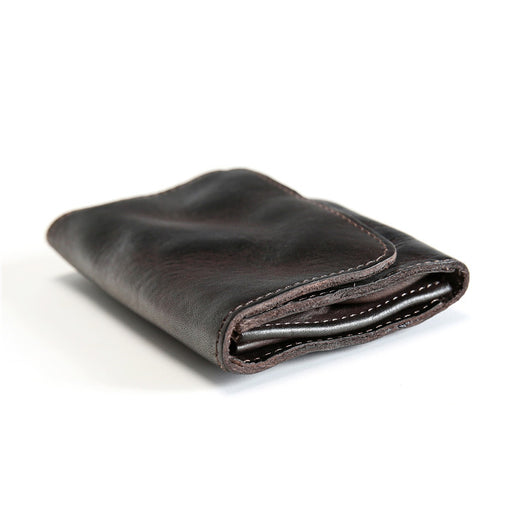 Billetera Corta de Cuero Vacuno Estilo Retro para Hombre - Image 3