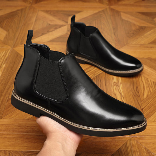 Botas Chelsea Plus Size Otoño Invierno con Doble Elástico - Image 8