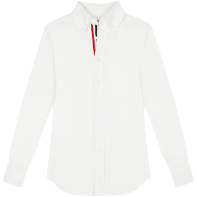Camisa Blanca Manga Larga Elegante - Image 9