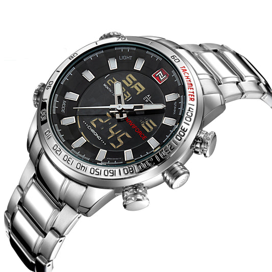 Reloj de Cuarzo para Hombre con Esfera Luminosa - Image 2