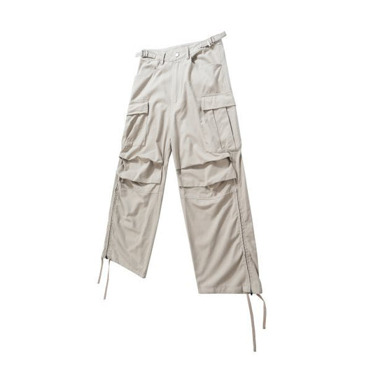 Pantalón Cargo Ancho con Pliegues y Cierre Lateral - Image 8