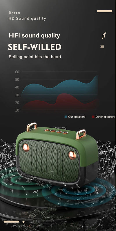 Parlante Portátil Subwoofer Outdoor Mini - Image 9