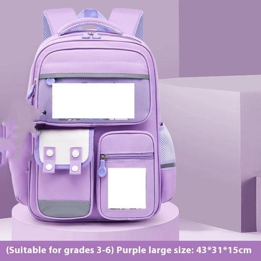 Mochila Casual Ligera de Gran Capacidad para la Escuela - Image 4