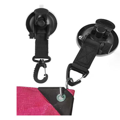 Gancho de Sujeción con Ventosa - Sistema de Anclaje para Lonas y Carpas