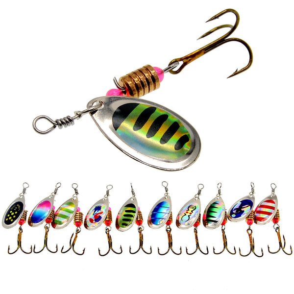 Cebo Multicolor con Lentejuelas Metálicas