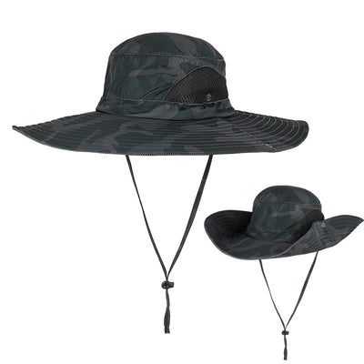 Sombrero de Protección Solar UV con Ala Ancha - Image 9