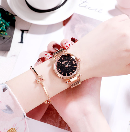 Reloj de Cuarzo con Cierre Magnético Lazy Star - Image 13