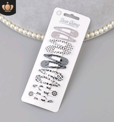 Clip para Cabello Infantil con Diseños Estrellas y Amor - 5 cm - Image 13