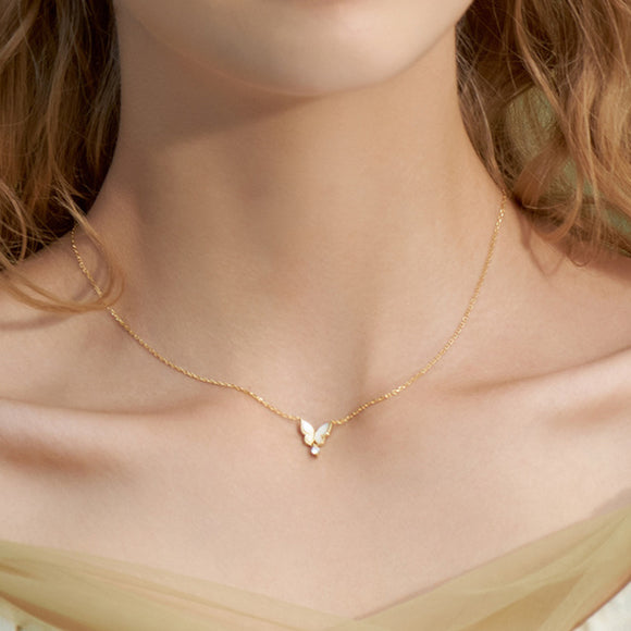 Collar Mariposa de Concha