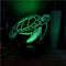 Lámpara LED 3D Tortuga Nocturna