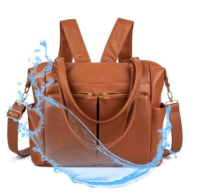 Mochila Retro Multifuncional Grande con Bandolera para Mujer - Image 3