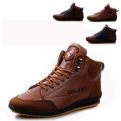 Botas Casuales con Cordones para Hombre