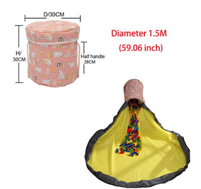 Bolsa Organizadora de Juguetes Portátil para Niños - Image 11