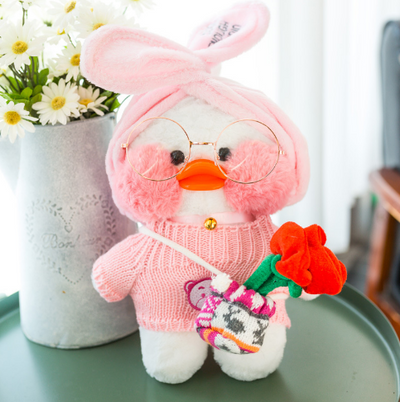 Peluche Pato Lalafanfan Cafe Mimi con Ácido Hialurónico - Image 26
