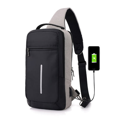 Mochila de Pecho Antirrobo con Carga USB - Image 7