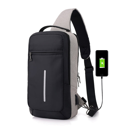 Mochila de Pecho Antirrobo con Carga USB - Image 7