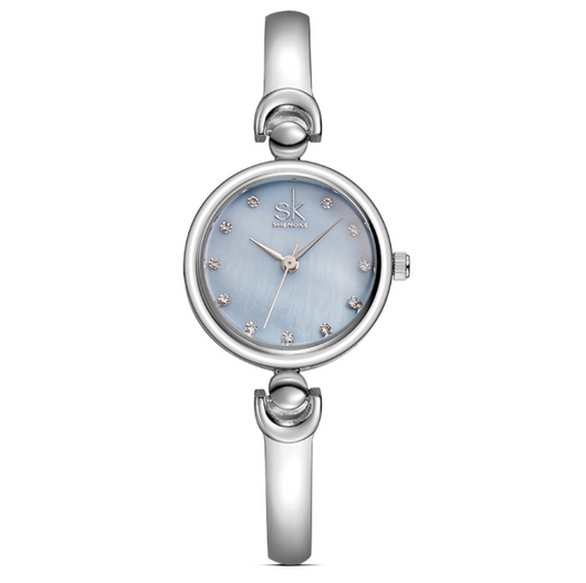 Reloj de Lujo para Mujer con Cristales Brillantes - Acero Inoxidable y Cuarzo - Image 5