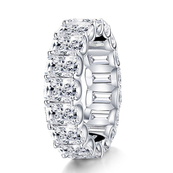Anillo de Plata Esterlina con Diamante de Carbono Alto - Image 3