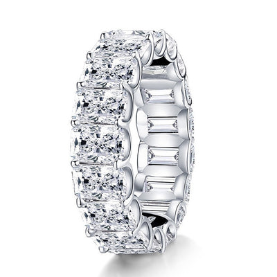 Anillo de Plata Esterlina con Diamante de Carbono Alto - Image 3