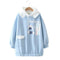 Sudadera Fleece Estilo Occidental con Capucha - Abrigo Medio para Otoño e Invierno