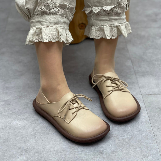 Zapatos Oxford Retro de Cuero Genuino Hechos a Mano - Estilo Británico Clásico - Image 12