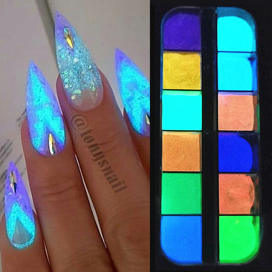 Polvo de Uñas Aurora Sirena con Brillo Espejo - Image 6