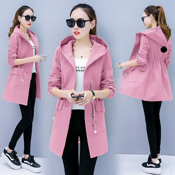 Chaqueta Cortavientos Mediana para Mujer