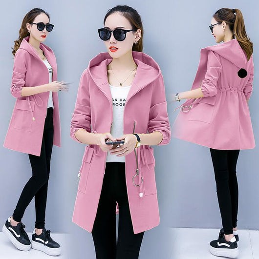 Chaqueta Cortavientos Mediana para Mujer