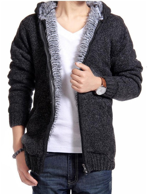 Suéter Tejido Coreano para Hombre Otoño Invierno - Image 10