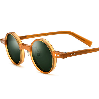 Gafas de Sol Retro Polarizadas Unisex - Diseño Clásico Redondo - Image 15
