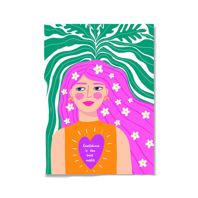 Cuadros Botánicos Nórdicos y Arte de Pared para Niñas en Lienzo - Image 4